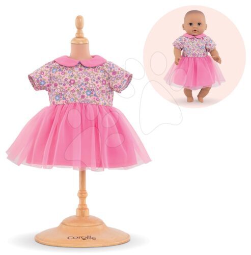 Ruhácska Dress Pink Sweet Dreams Corolle 30 cm játékbaba részére 18 hó-tól Baba játék webáruház - játék rendelés online