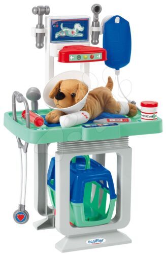 Állatklinika kutyussal Medical Écoiffier infúzióval és 15 kiegészítővel 18 hó-tól Baba játék webáruház - játék rendelés online