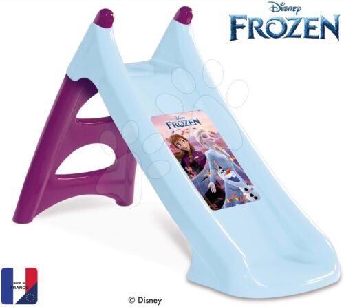 Csúszda vízzel Frozen XS Slide Smoby csúszófelület 90 cm UV védelemmel és vízre köthető 24 hó Baba játék webáruház - játék rendelés online