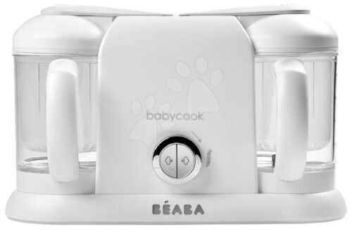 Ételpároló és turmixgép Beaba Babycook® Duo Plus White Silver dupla 0 hó-tól Baba játék webáruház - játék rendelés online