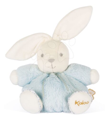Plüss nyuszi Chubby Rabbit Perle Kaloo kék 18 cm pihe-puha anyagból 0 hó-tól Baba játék webáruház - játék rendelés online