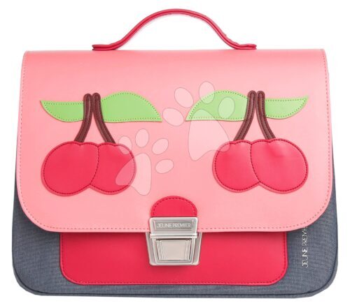 Iskolai aktatáska Classic Mini Cherry Pink Jeune Premier ergonomikus luxus kivitel 30*38 cm Baba játék webáruház - játék rendelés online
