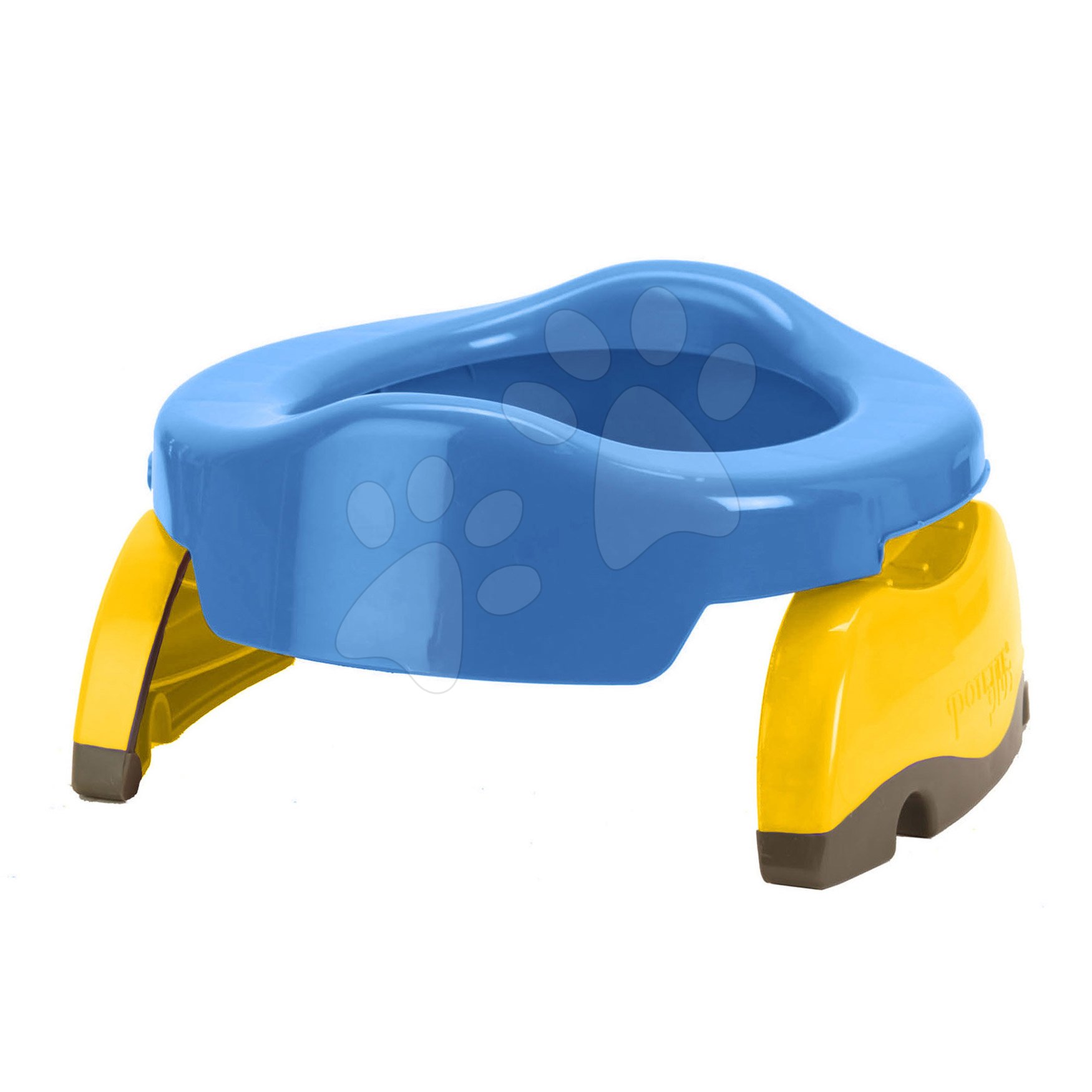 Potette Plus utazó bili és WC szűkítő 23009 kék-sárga Baba játék webáruház - játék rendelés online