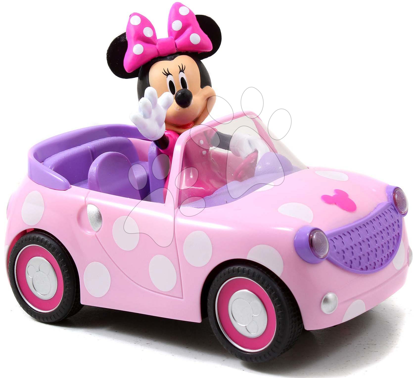 Távirányítós autó RC Minnie Roadster Jada rózsaszín 19 cm hosszú Baba játék webáruház - játék rendelés online