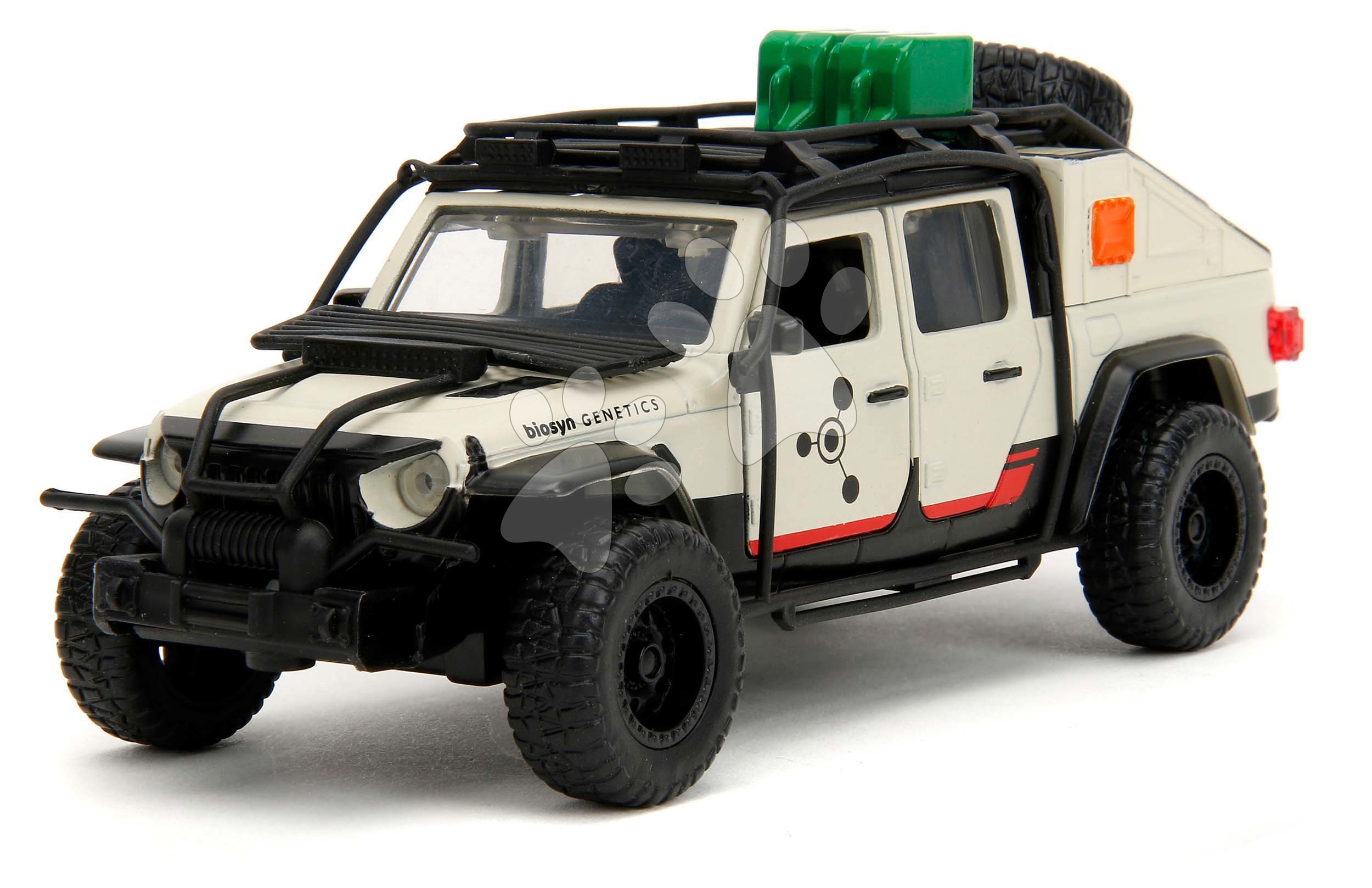 Kisautó Jeep Gladiator 2020 Jurassic World Jada fém nyitható ajtókkal hossza 11