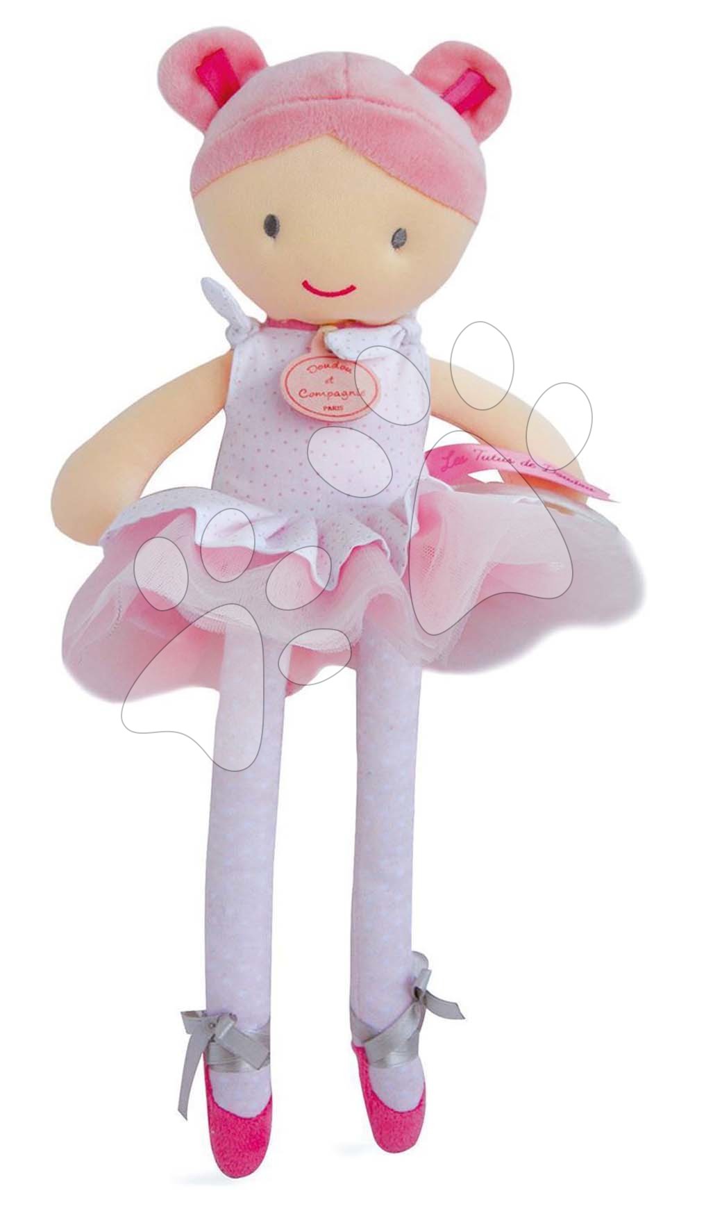 Rongybaba Lily Rose My Dancer Jolijou 36 cm rózsaszín ruhácskában ajándékcsomagolásban díszkövekkel 4 évtől Baba játék webáruház - játék rendelés online